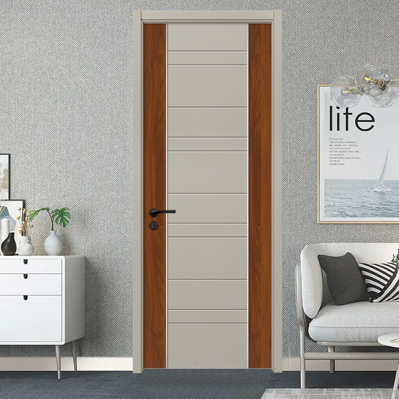 GA20-21-2 Polychome lichte luxe kantoordeur PVC houten deur